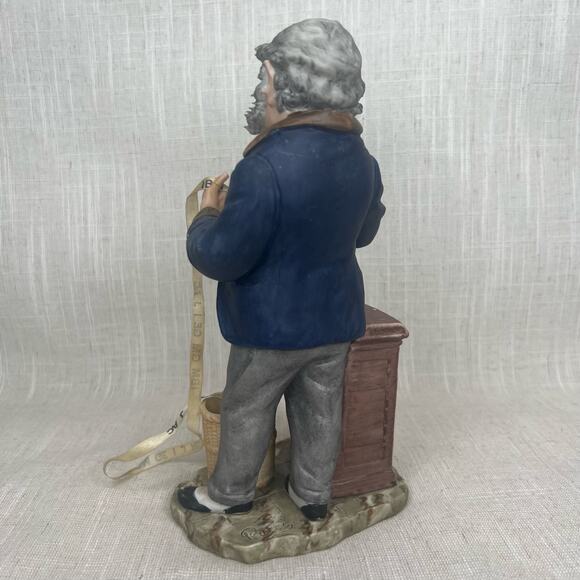 Vintage 60s Pucci Bisque Porcelain Figurine The Tycoon Japanese Capodimonte 3464 - Picture 9 of 15